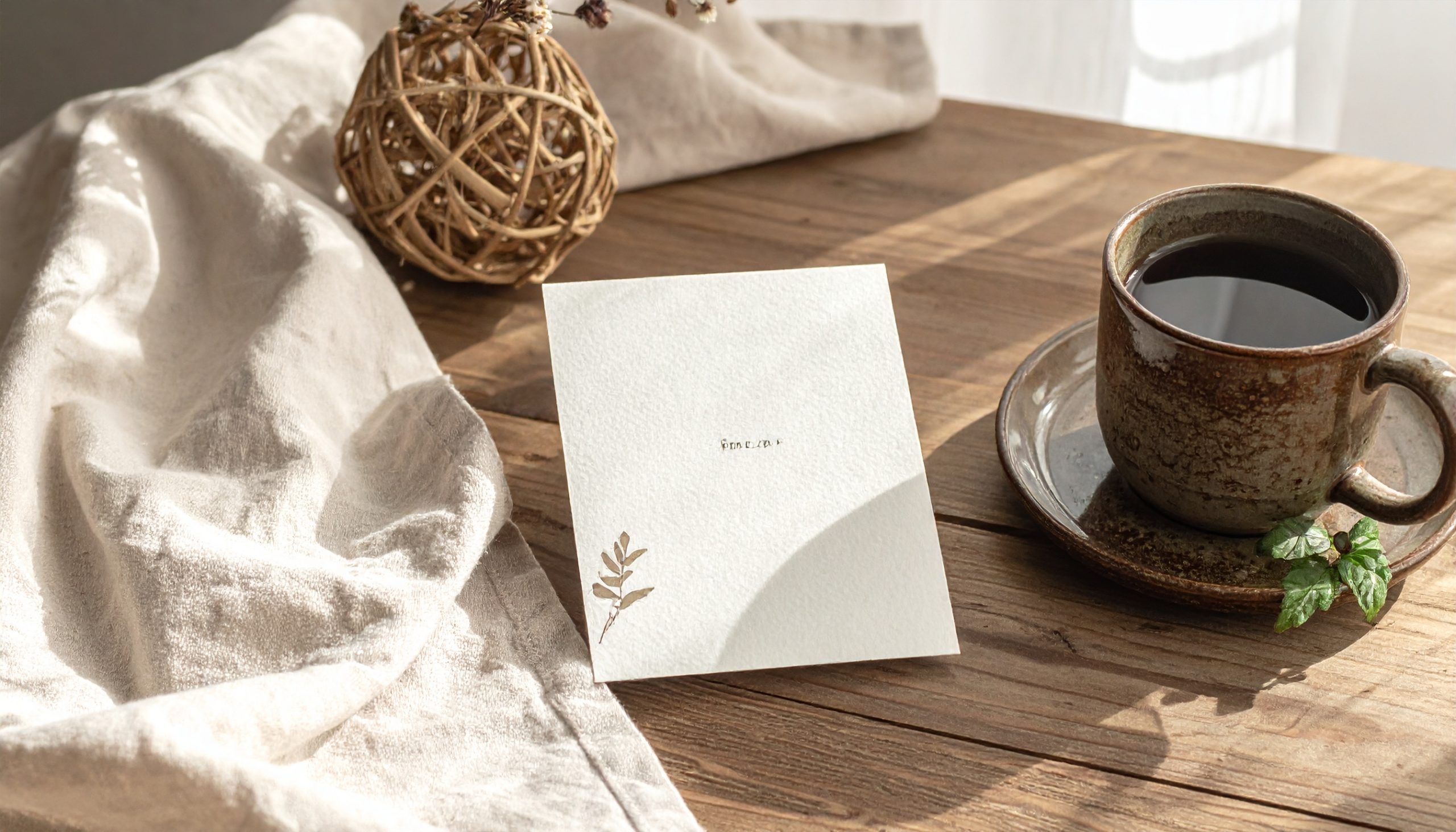 morning-scene-blank-card-coffee-cup-and-natural-light